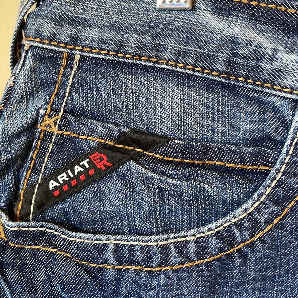 Ariat Cat2 Work M3 Loose Jeans Sz 36x30 - Picture 2 of 6